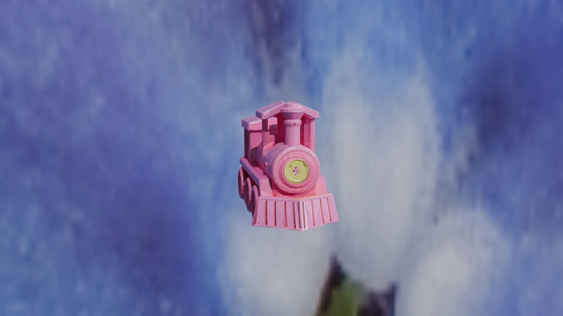 Our Lovely Pink Train 3D print model_12