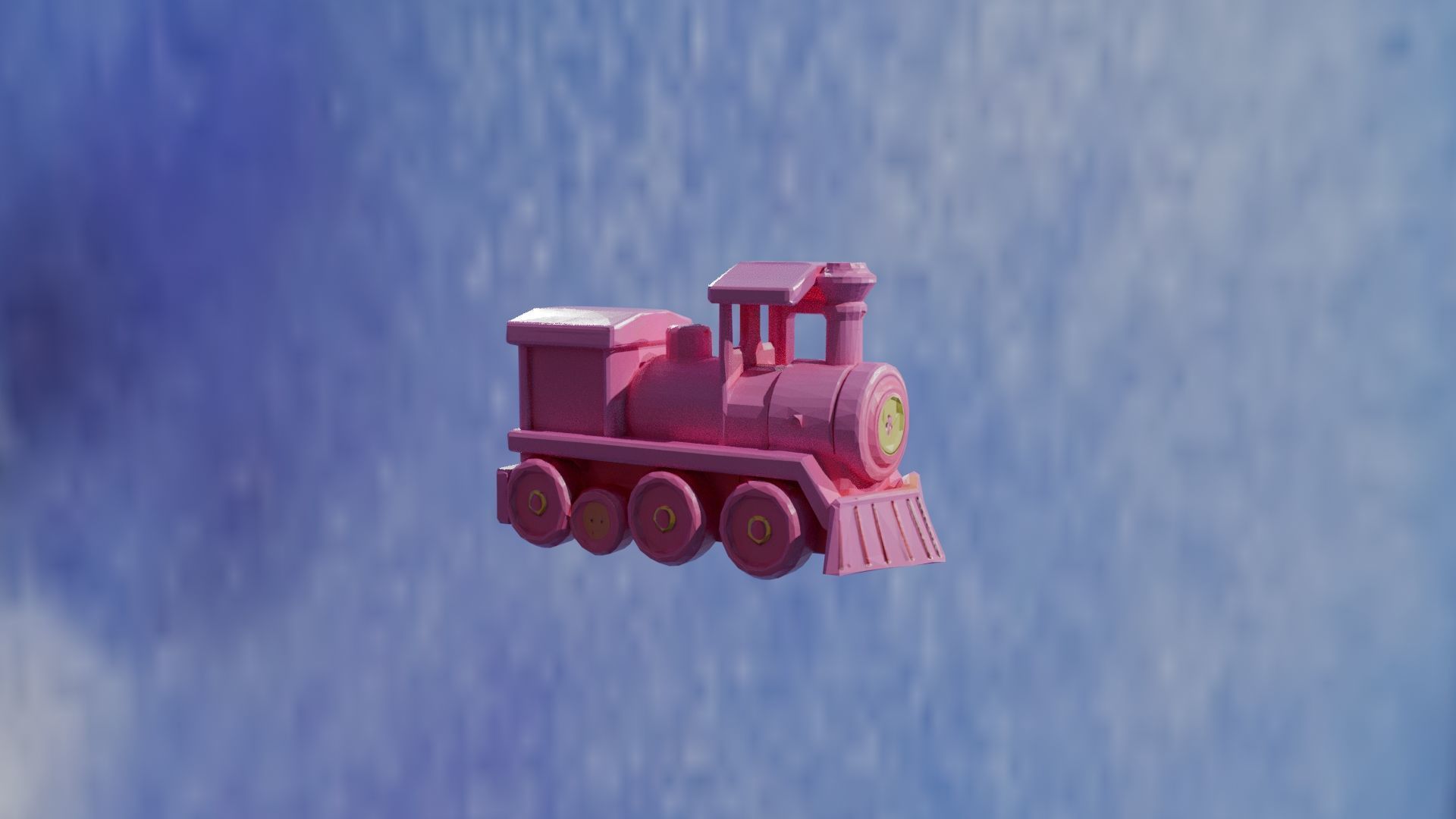 Our Lovely Pink Train 3D print model_10