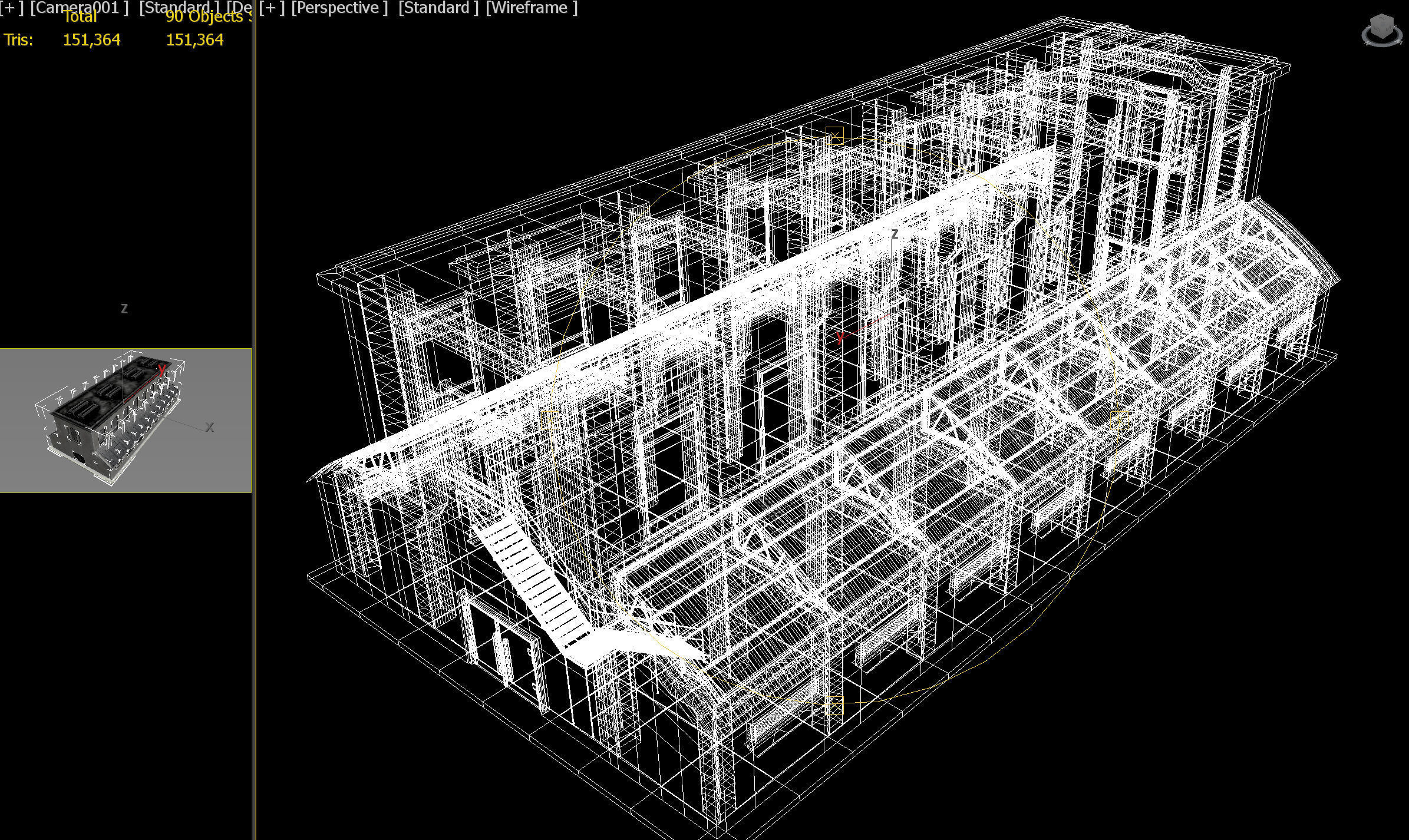 Hangar 04 PBR Low-poly 3D model_16