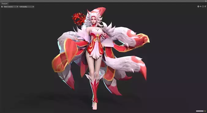 Nine tailed fox demon