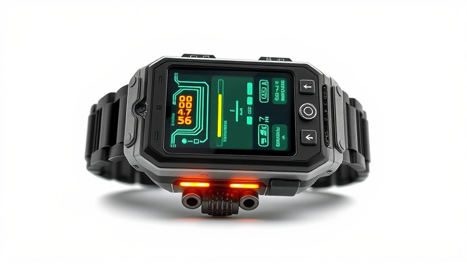 Futuristic Digital Watch Model Pack Low-poly 3D model_3