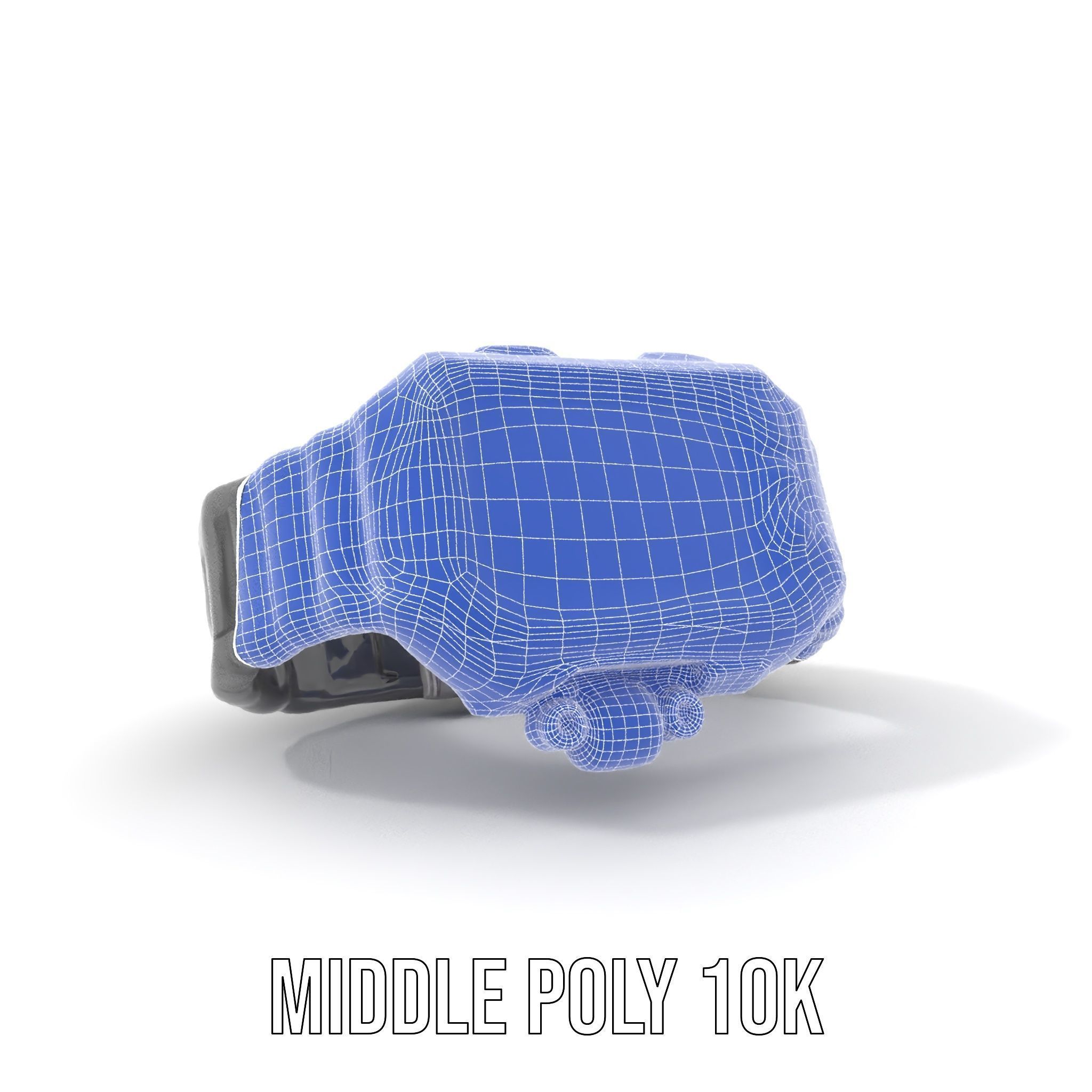 Futuristic Digital Watch Model Pack Low-poly 3D model_19