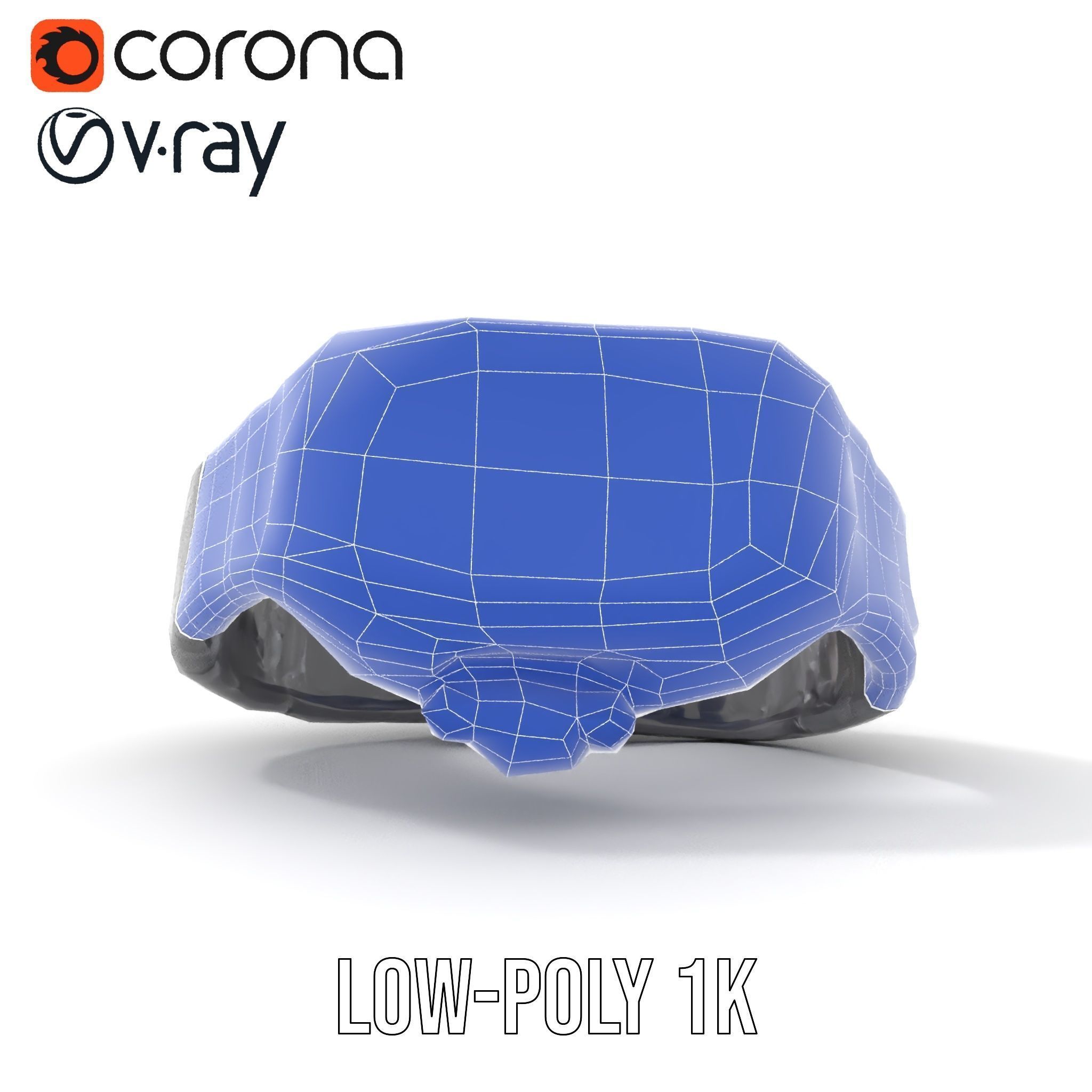 Futuristic Digital Watch Model Pack Low-poly 3D model_32