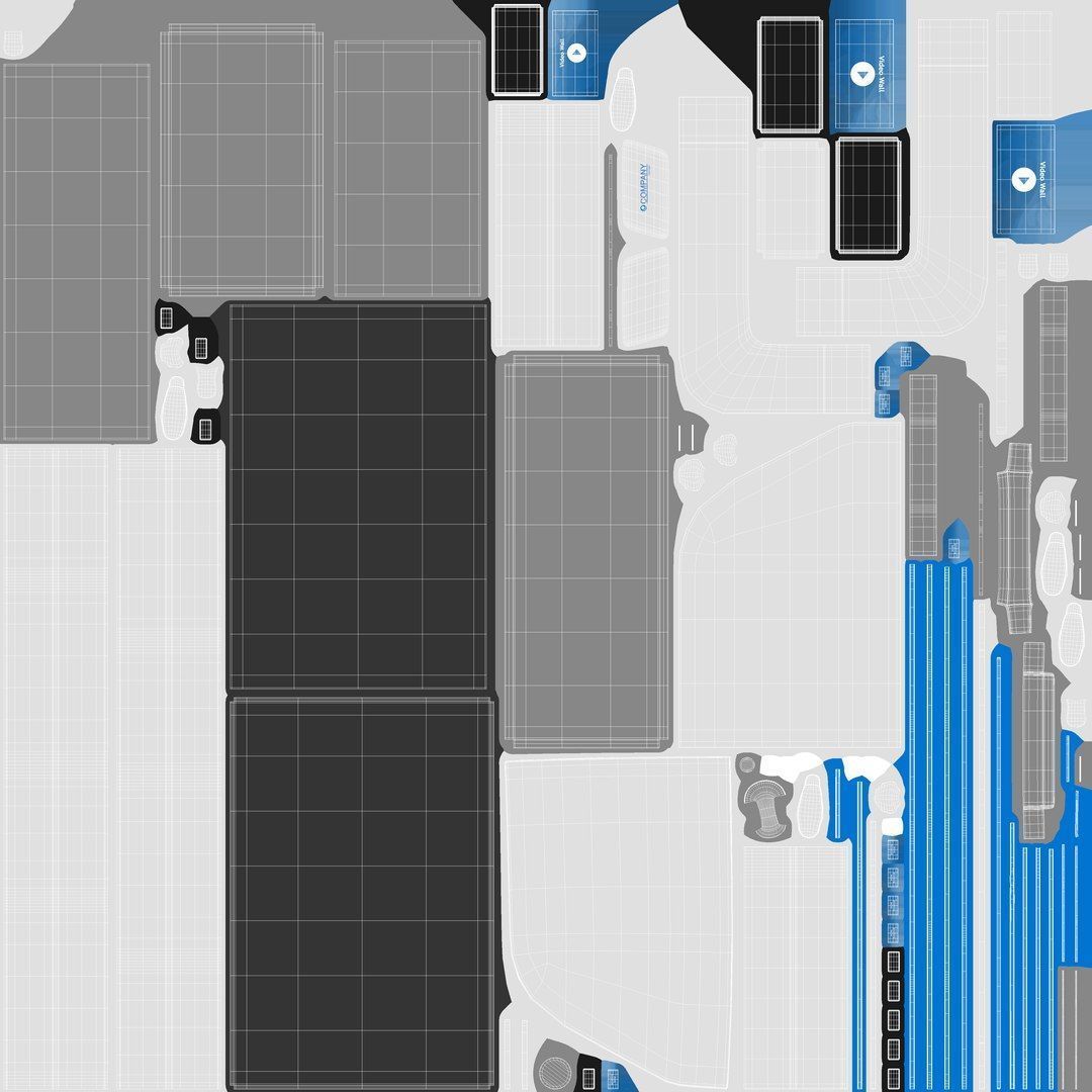 Exhibition Stands 6 models 3D Model Collection_15