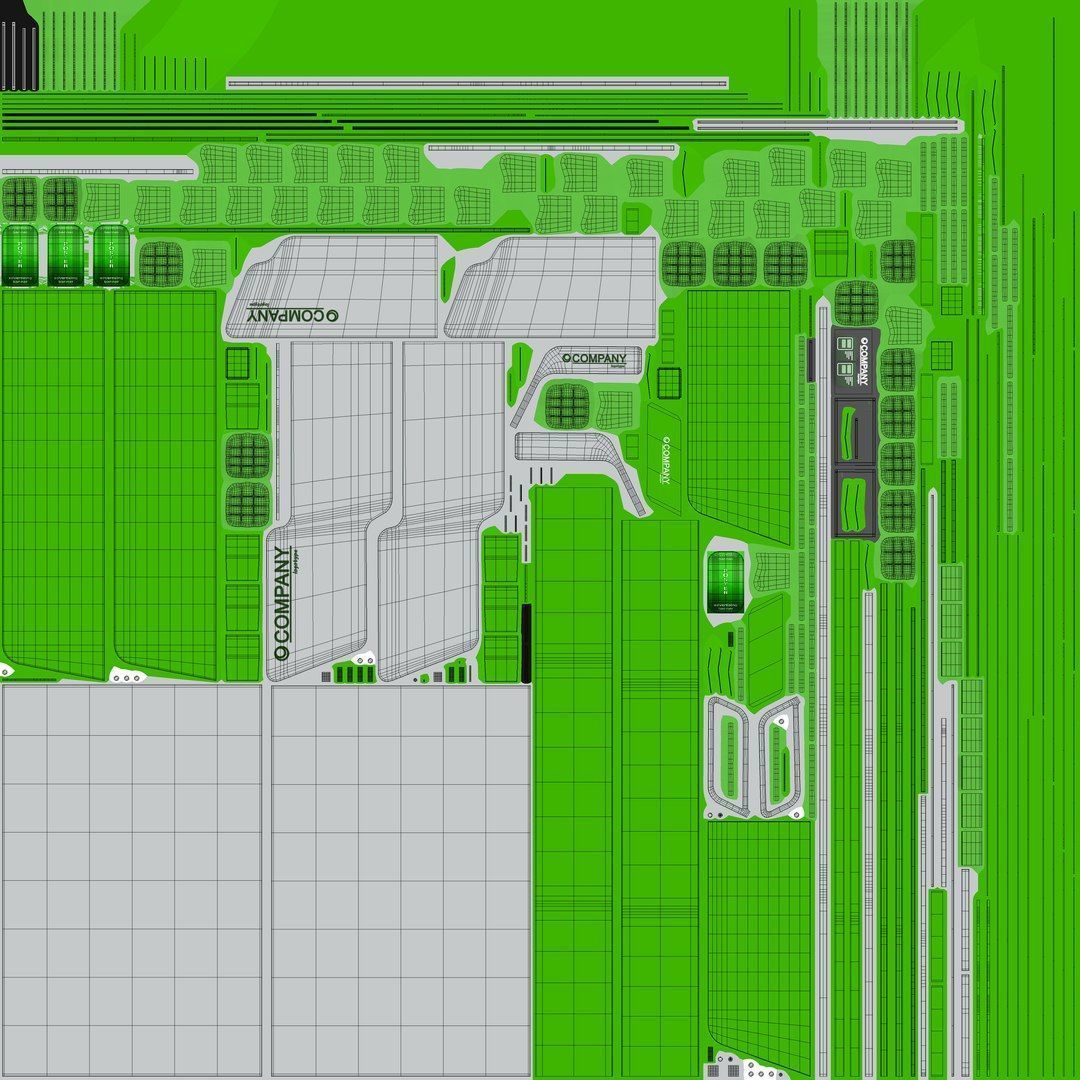 Exhibition Stands 6 models 3D Model Collection_18