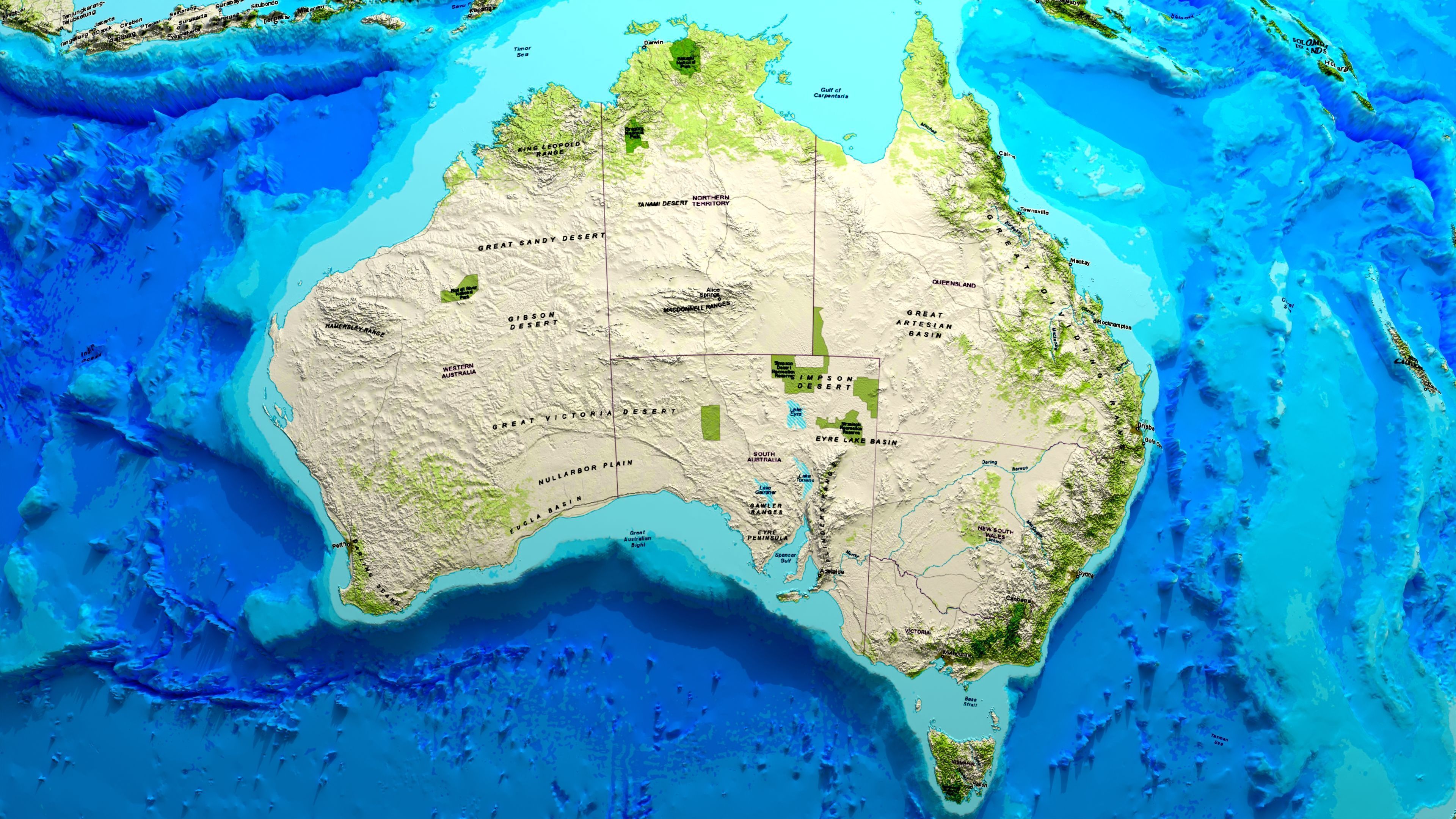 Earth Map Globe Low-poly 3D model_9