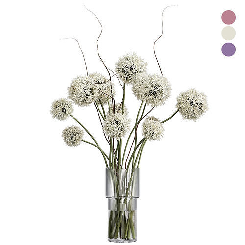 Flower In Vase 84 3D model