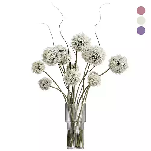 Flower In Vase 84 3D model Flower In Vase 84 3D model