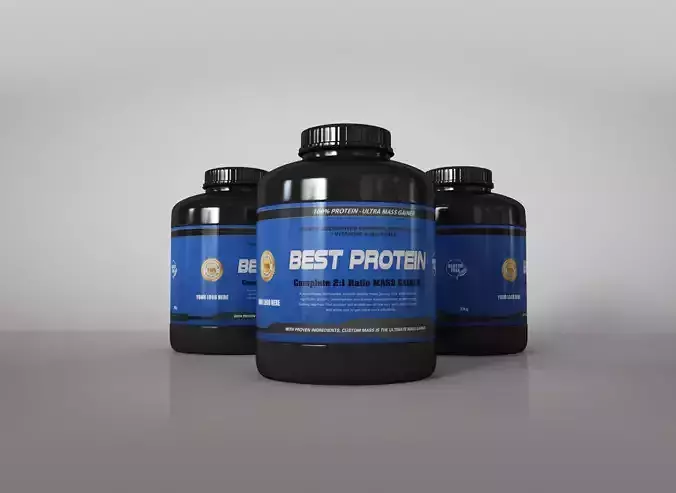 Protein Supplement Bottles