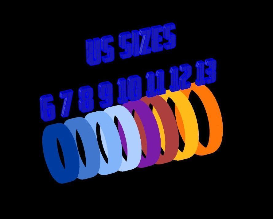 Engraved Wedding Band Ring with Cracked Textured Surface 3D print model_15