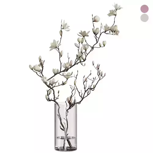 Flower In Vase 85 3D model Flower In Vase 85 3D model
