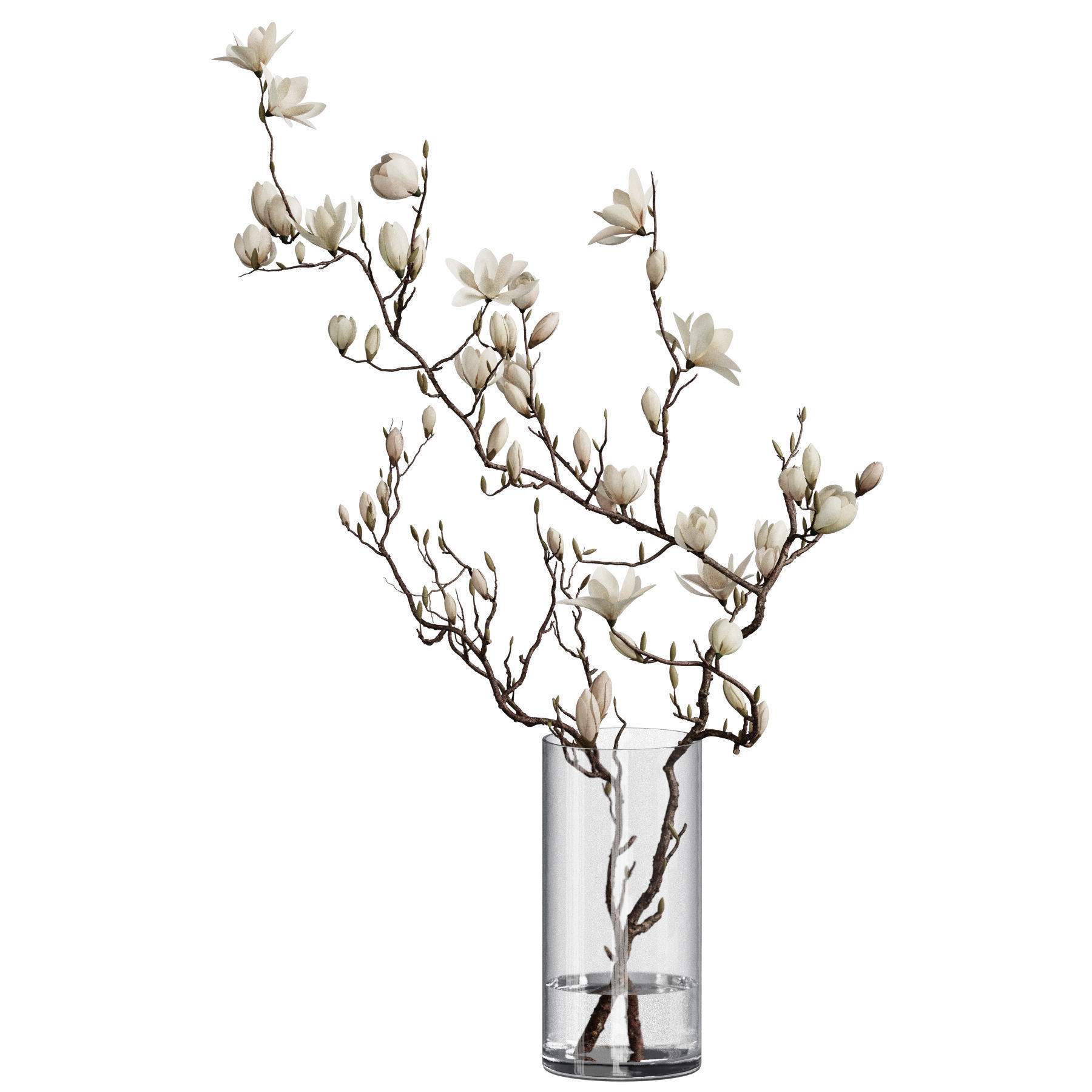 Flower In Vase 85 3D model_2