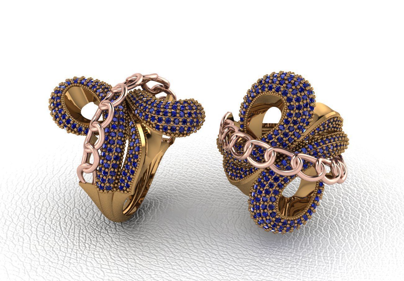  Gold Ring Design  3D print model_40