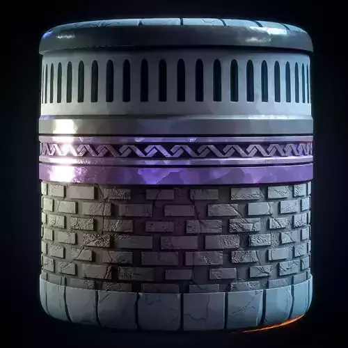 Wall Stylized - VOL 10 - SBsar - Maps