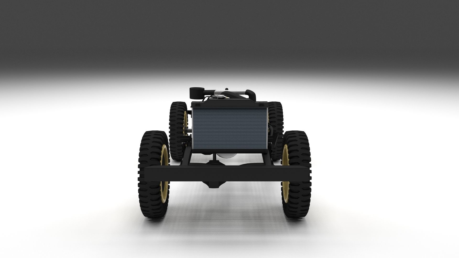 Full w chassis Jeep Willys MB Military Camo rev 3D model_15