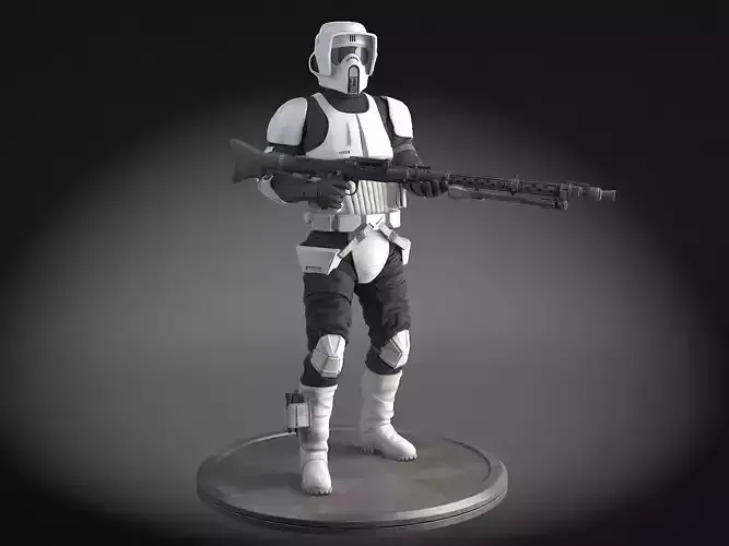 Star Wars Scout trooper 3D model