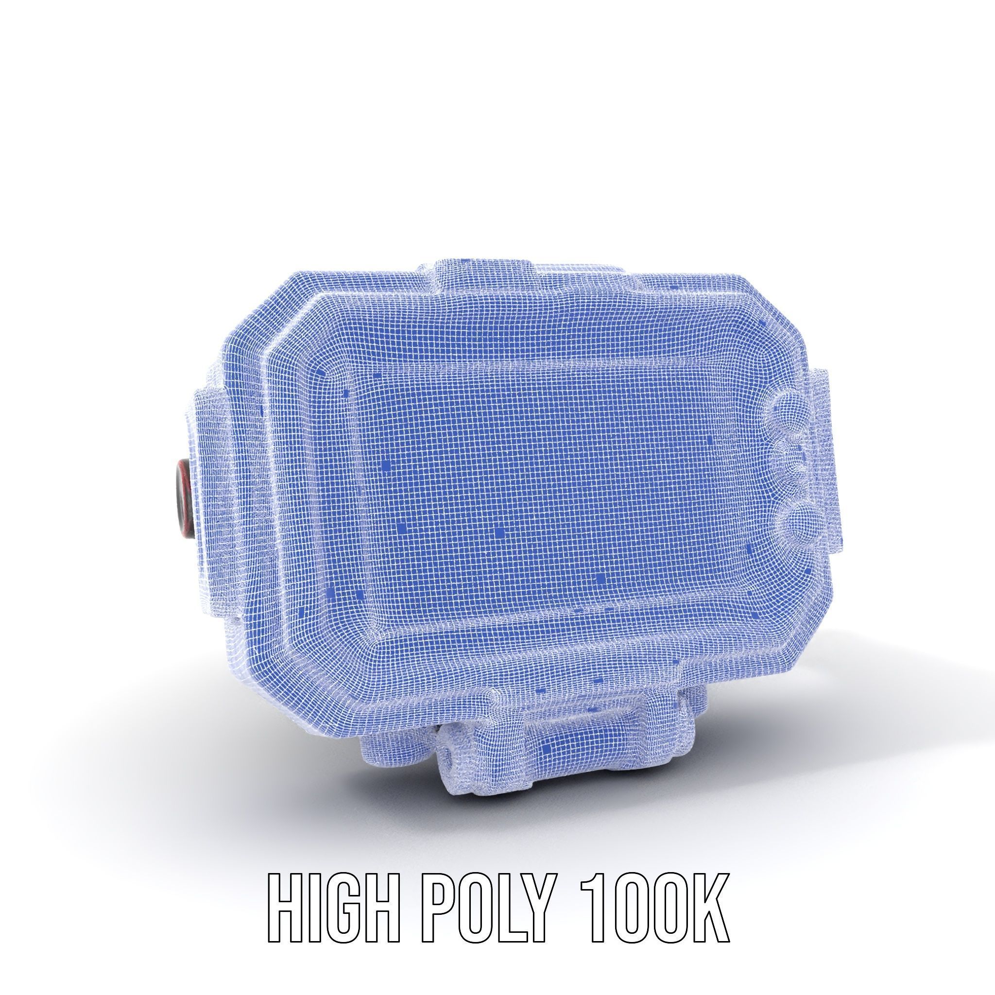 Futuristic Smartwatch Model Pack with Digital Display Low-poly 3D model_5