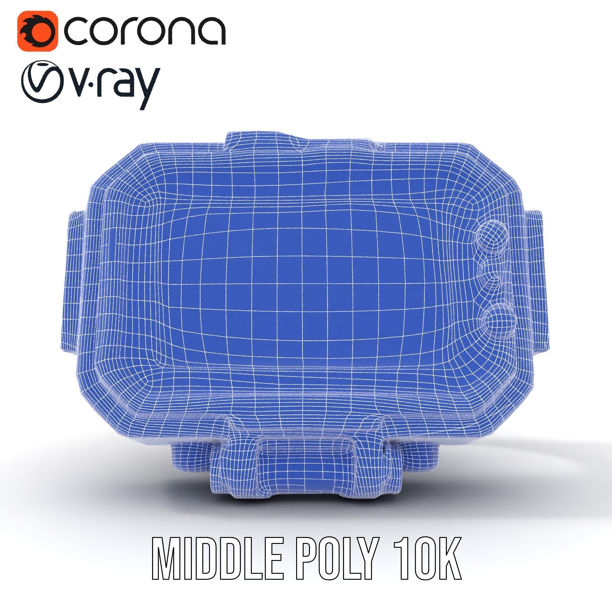 Futuristic Smartwatch Model Pack with Digital Display Low-poly 3D model_22