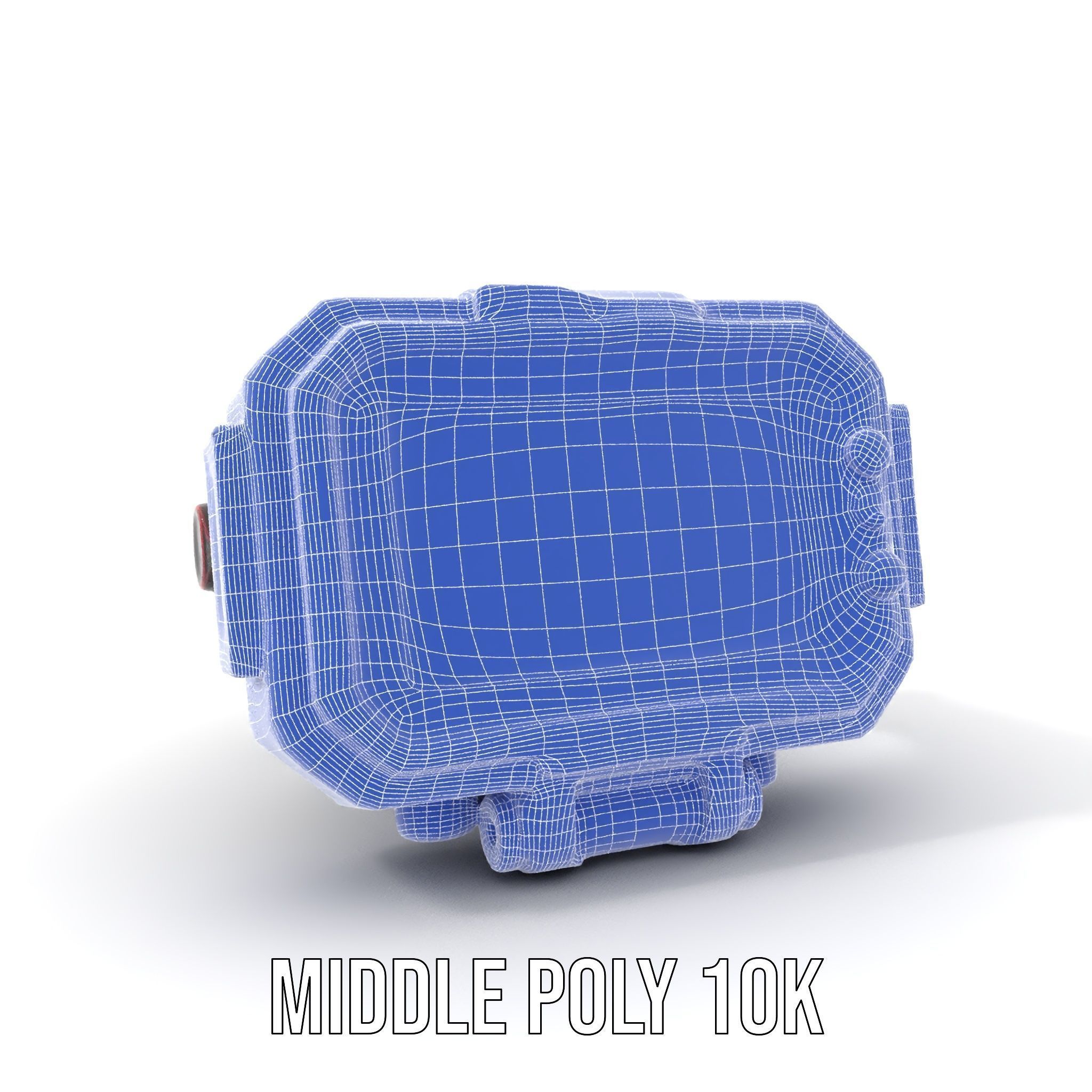 Futuristic Smartwatch Model Pack with Digital Display Low-poly 3D model_25