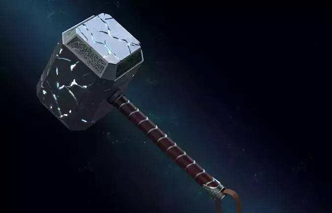Mjolnir from Thor and Love and Thunder