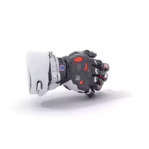 Futuristic Cybernetic Glove Model Pack