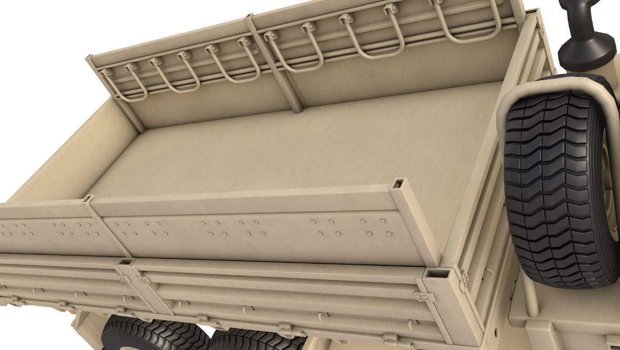  Military M1078 Vehicles 3D model_1