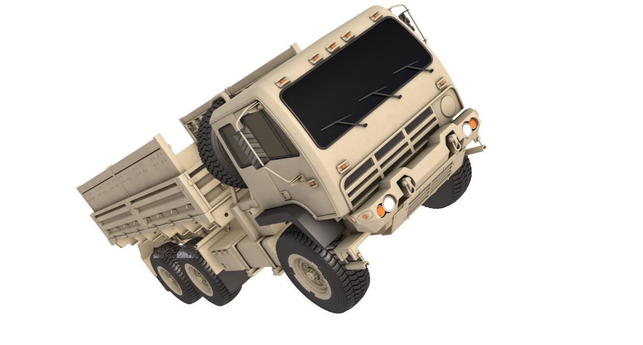  Military M1078 Vehicles 3D model_3