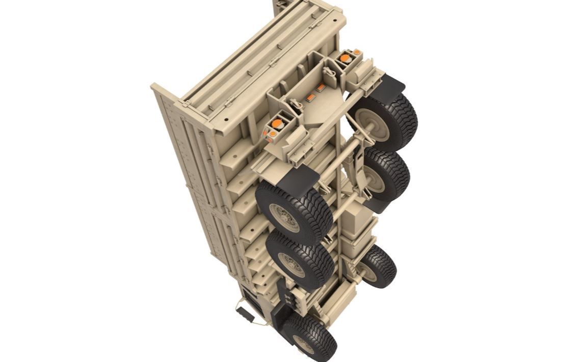  Military M1078 Vehicles 3D model_4