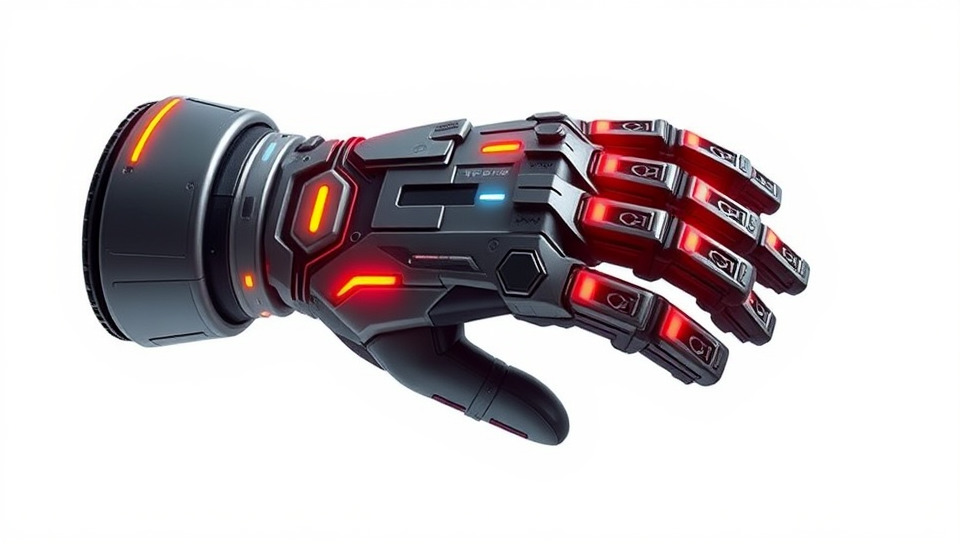 Futuristic Robotic Arm with LED Highlights Model Pack Low-poly 3D model_2