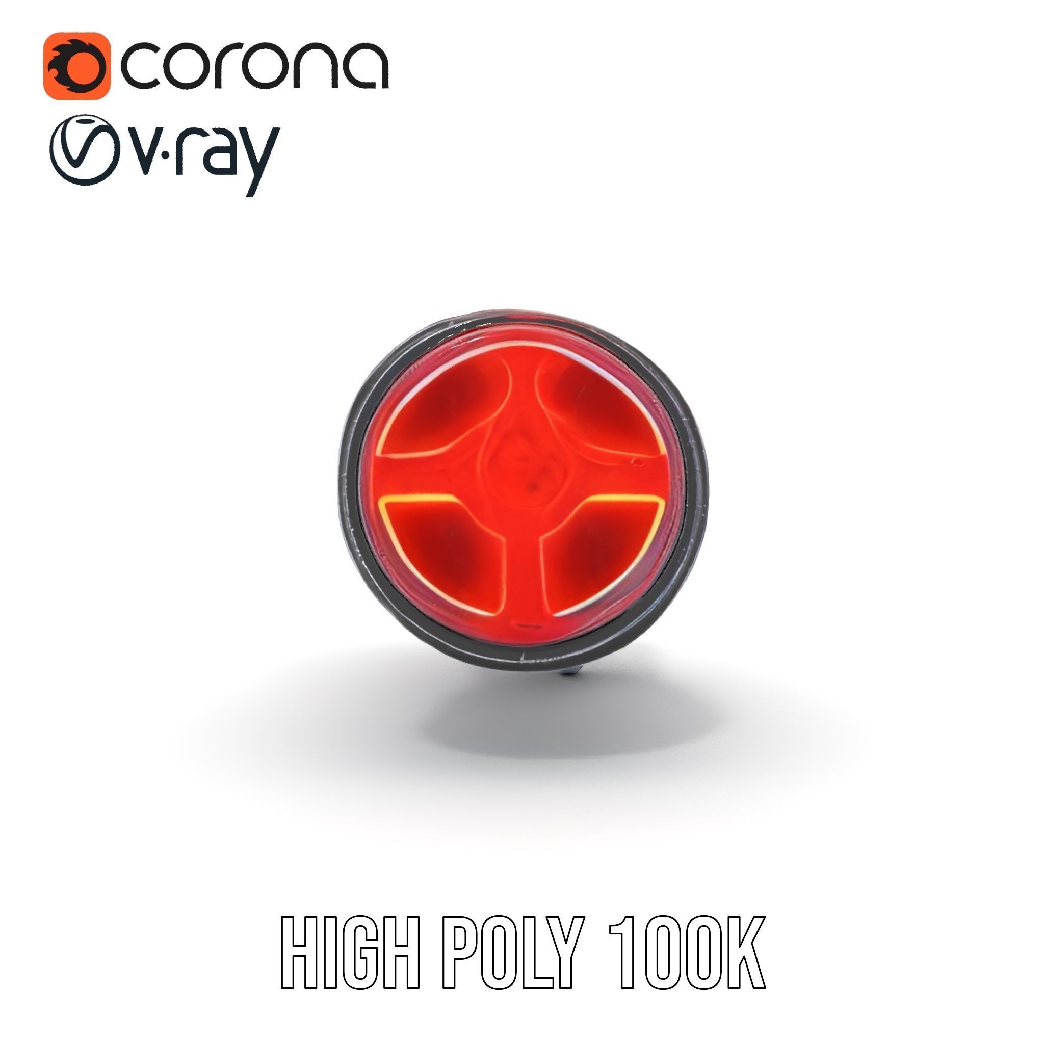 Futuristic Robotic Arm with LED Highlights Model Pack Low-poly 3D model_23