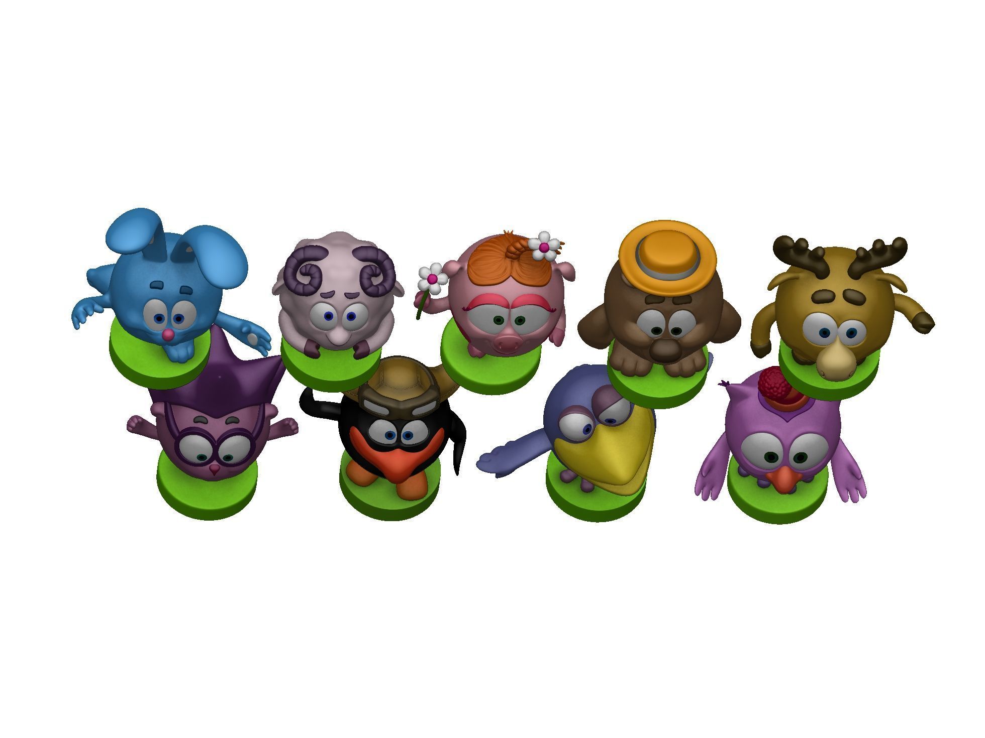 SMESHARIKI FOR 3D PRINTING STL 3D print model_5