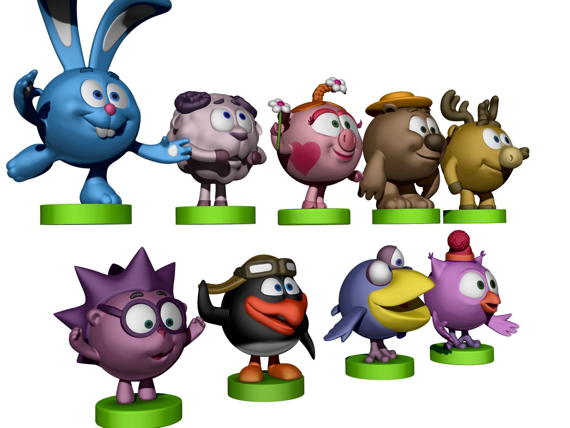 SMESHARIKI FOR 3D PRINTING STL 3D print model_4