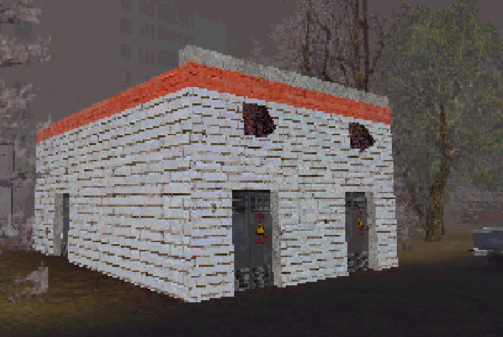 Russian transformer box Low-poly 3D model_5