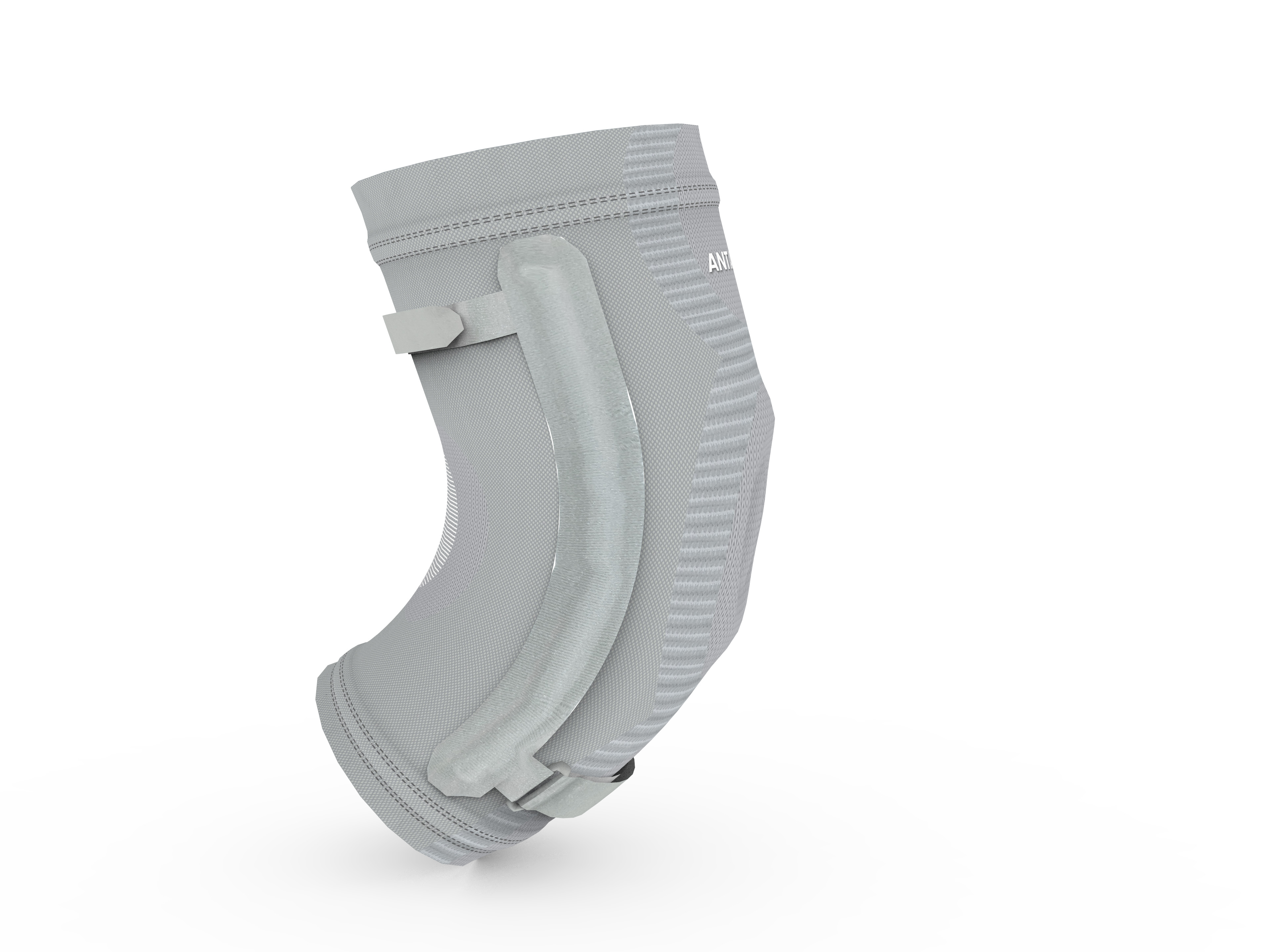 Grey Hinged Kneecap 3D model_113