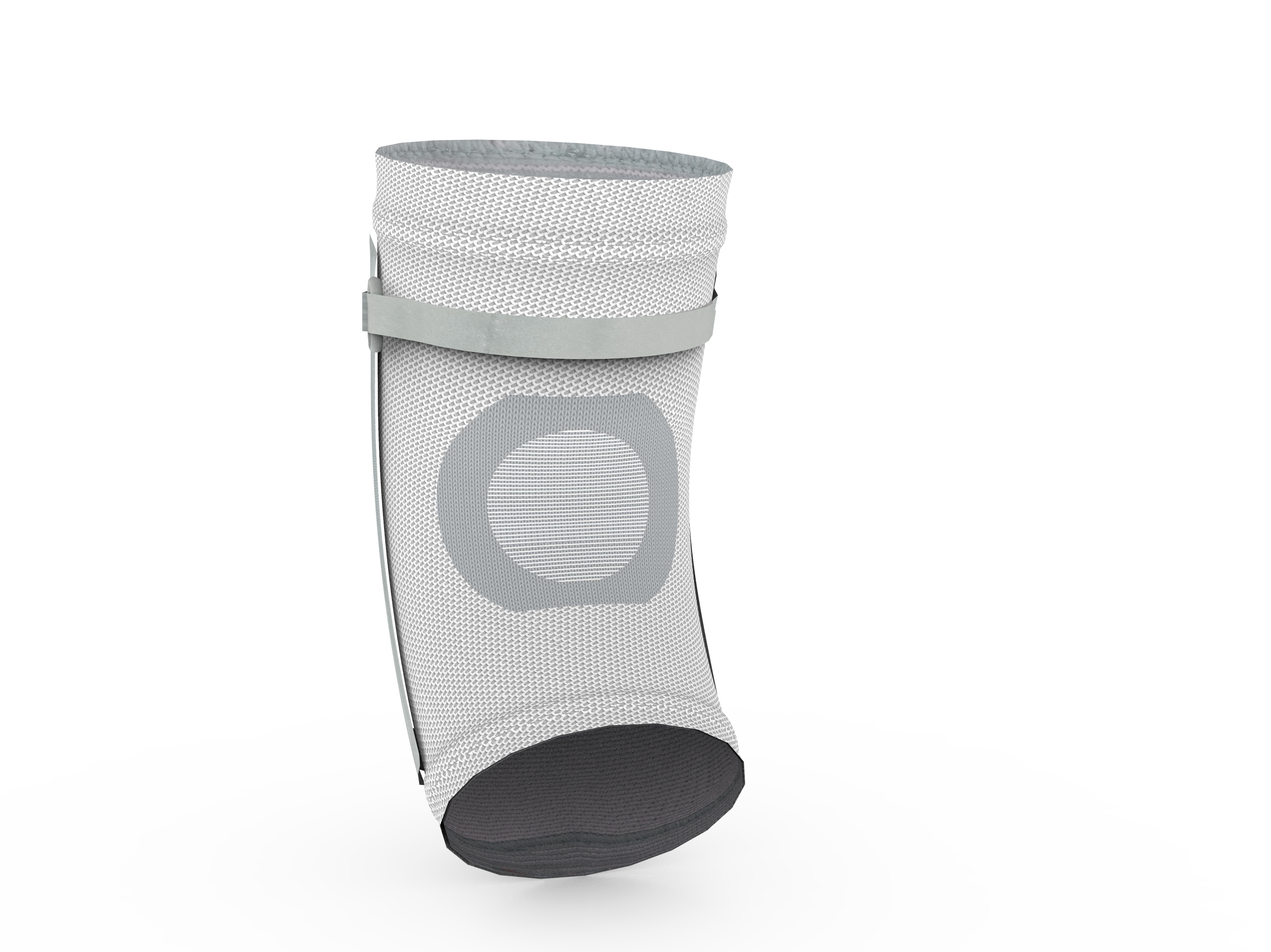 Grey Hinged Kneecap 3D model_98