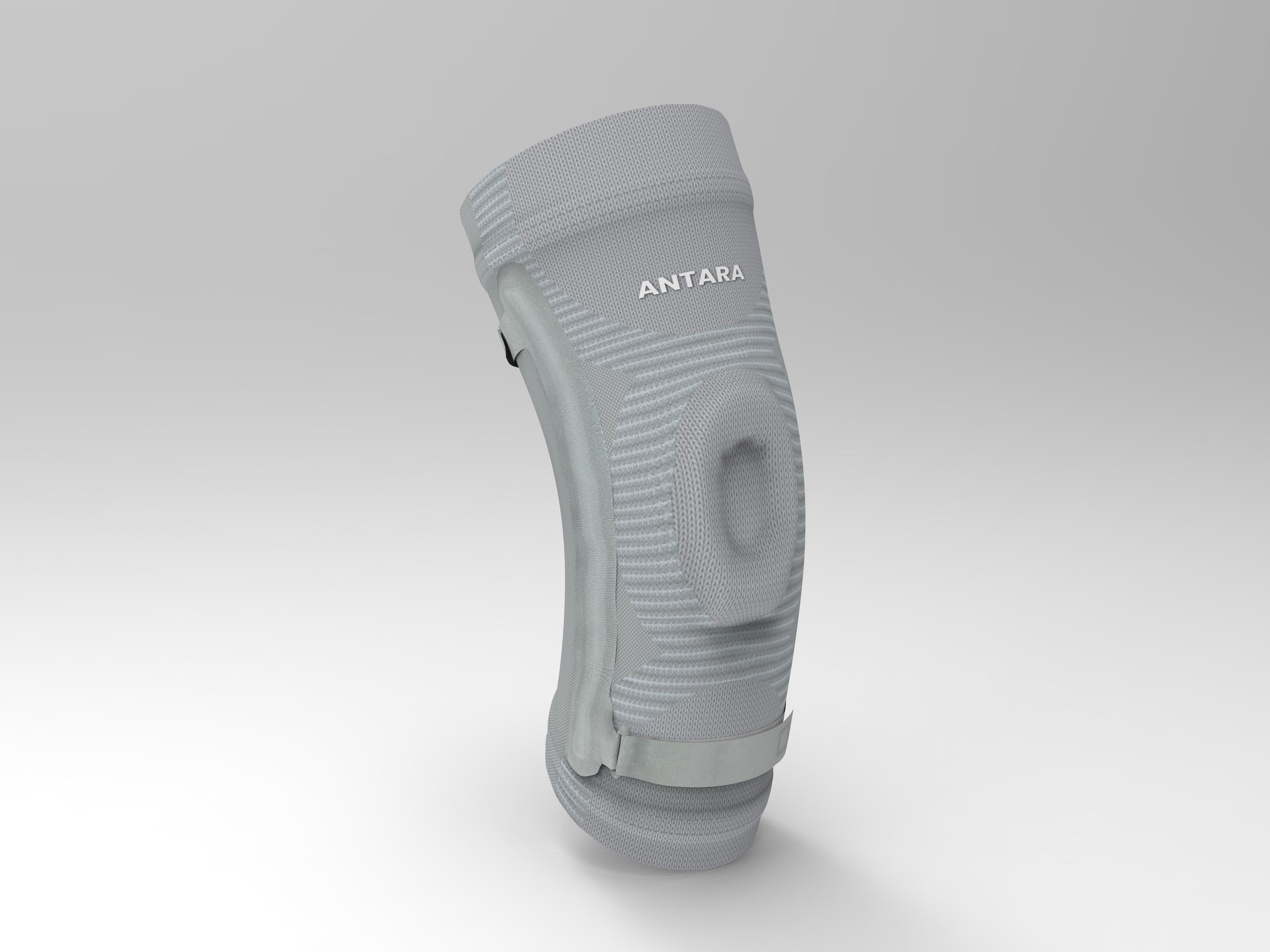 Grey Hinged Kneecap 3D model_147