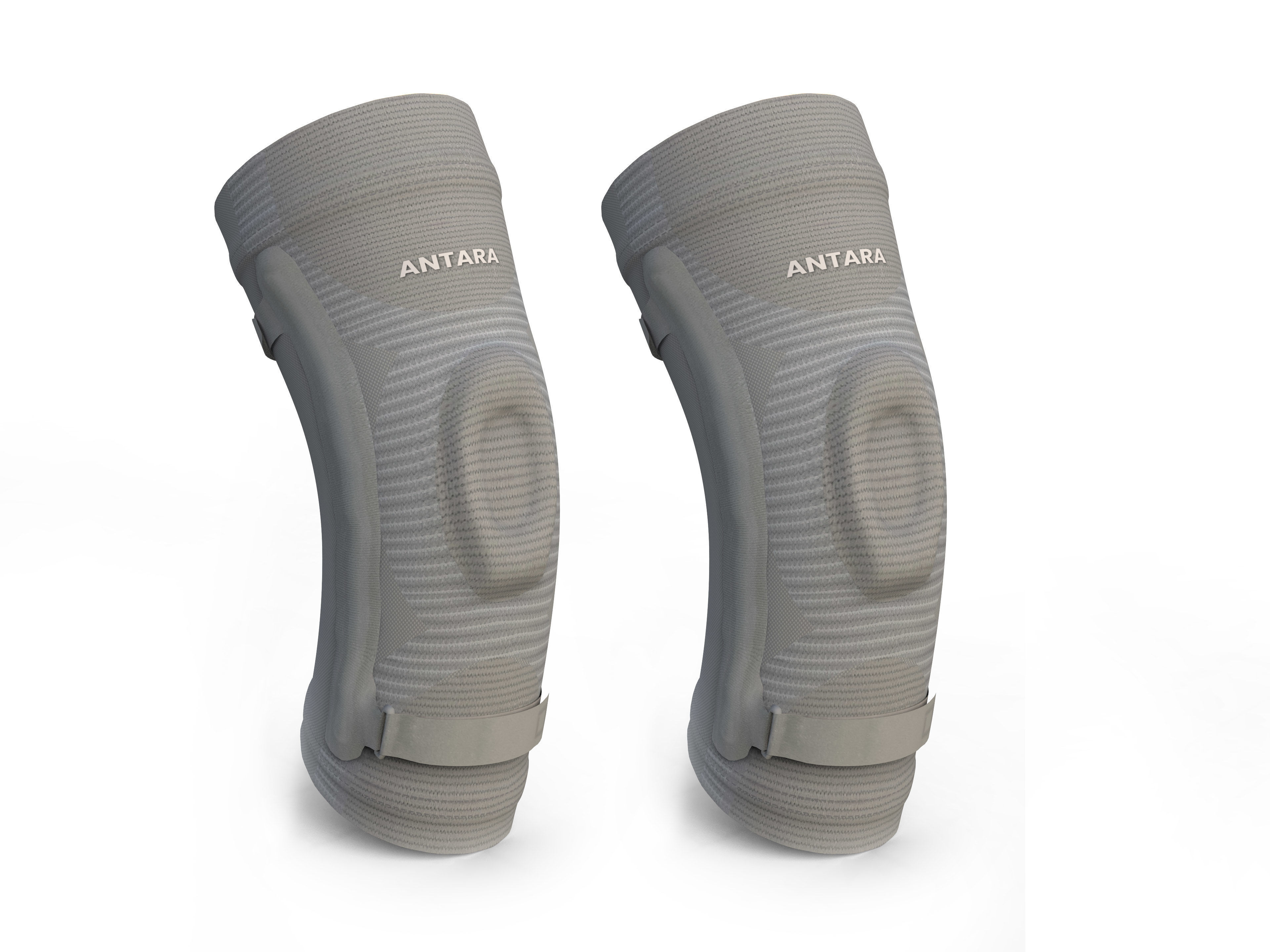 Grey Hinged Kneecap 3D model_133