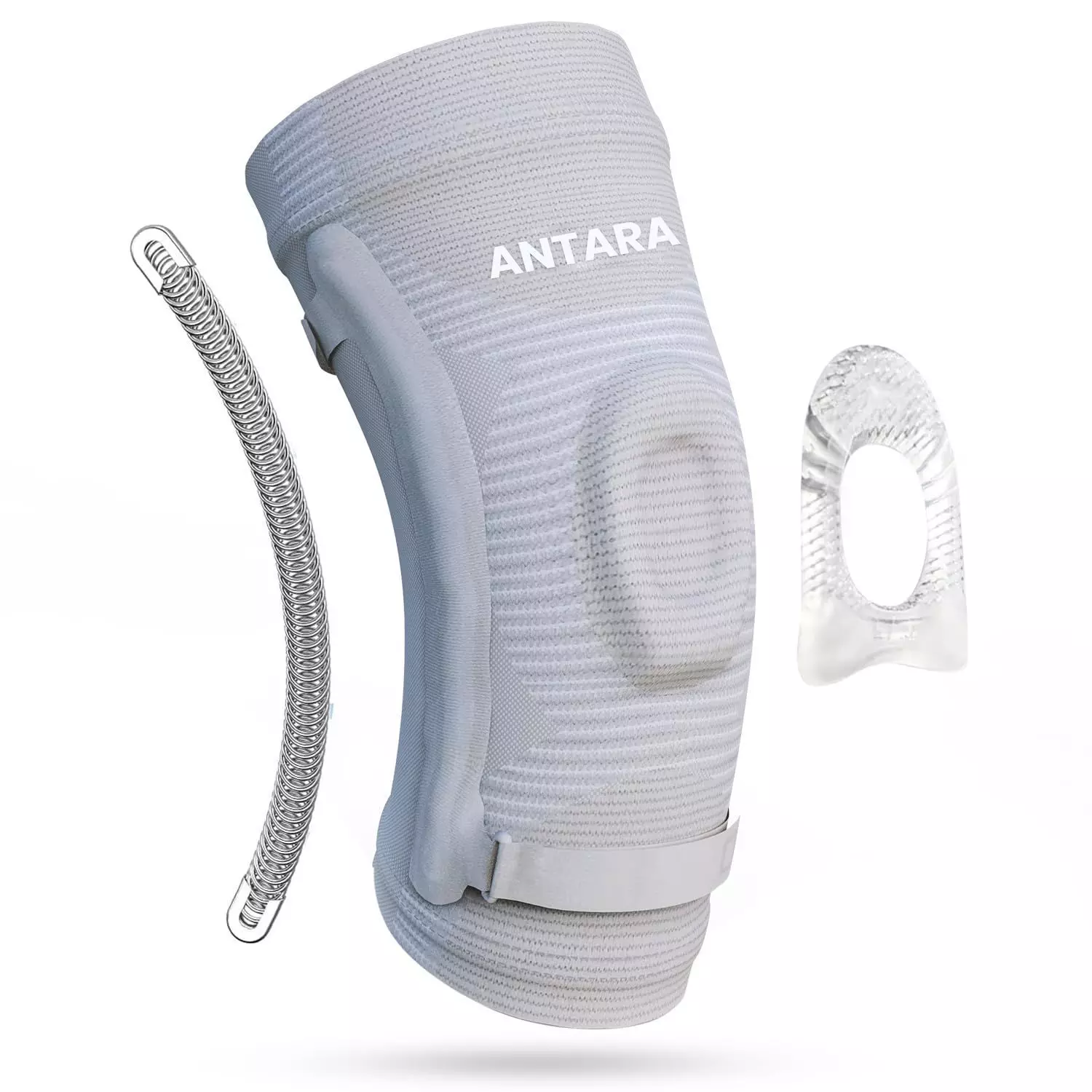 Grey Hinged Kneecap 3D model_0