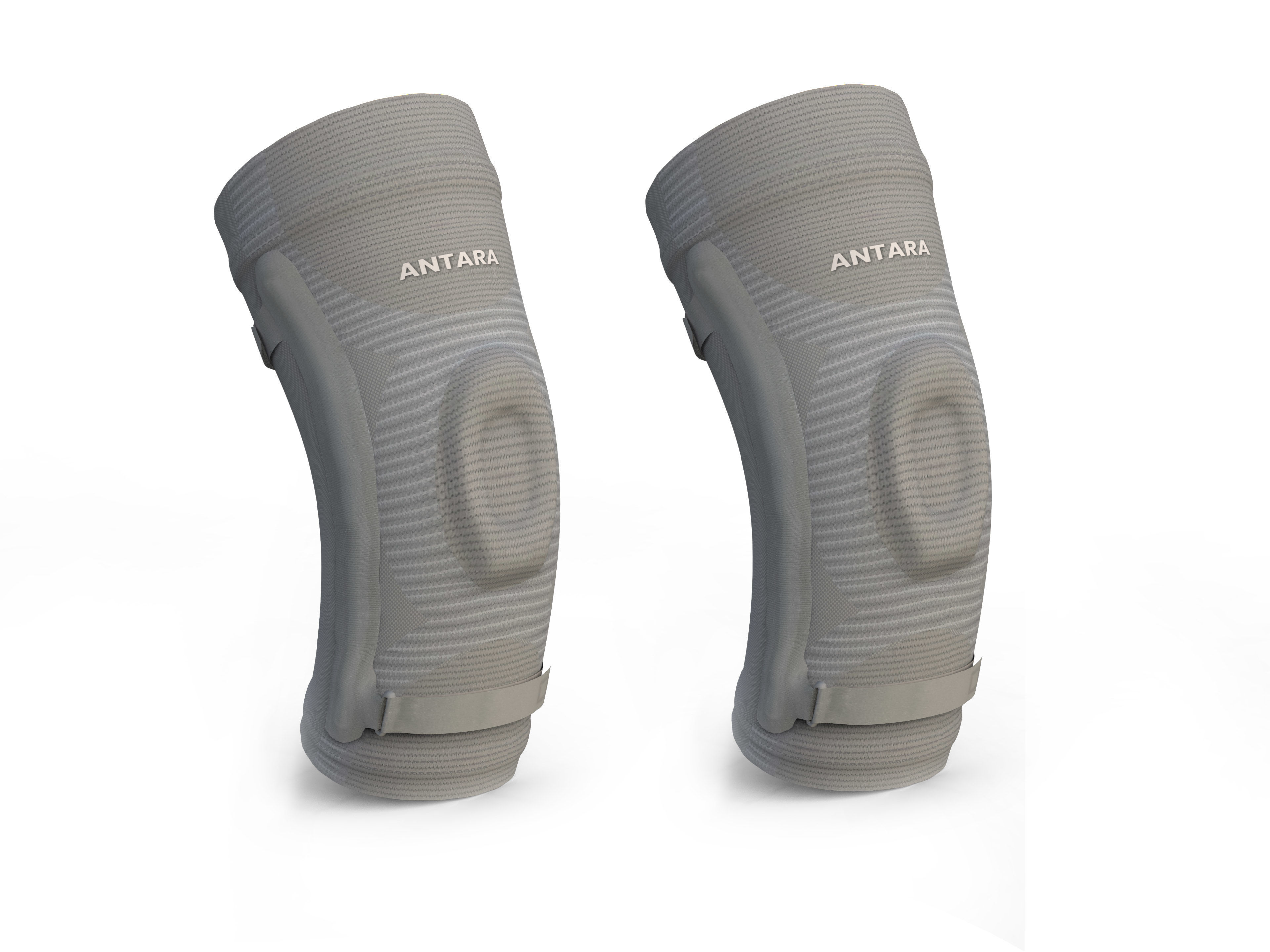 Grey Hinged Kneecap 3D model_134