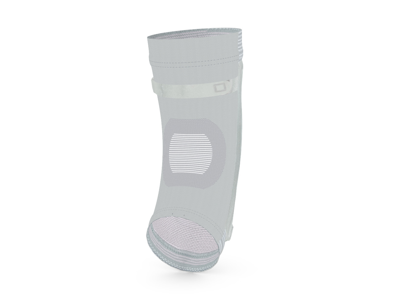 Grey Hinged Kneecap 3D model_2