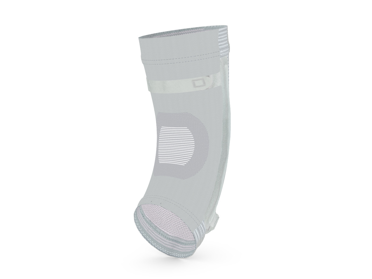 Grey Hinged Kneecap 3D model_5