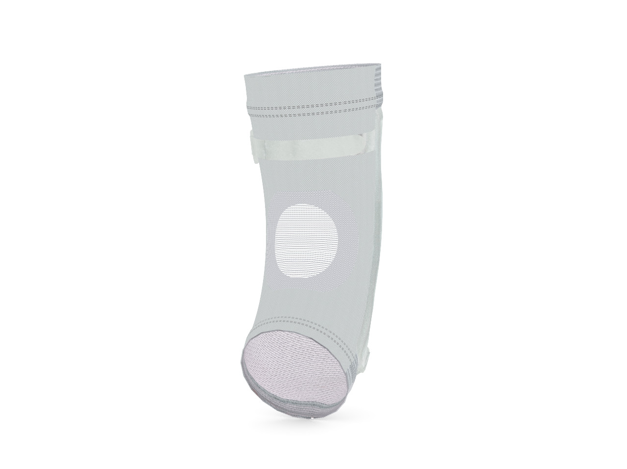 Grey Hinged Kneecap 3D model_4