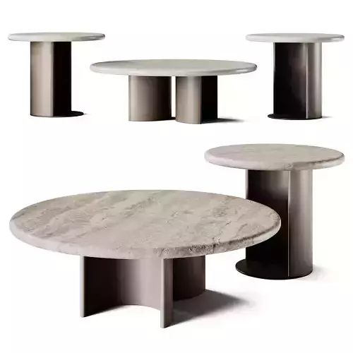 Turri Nook Round Coffee Tables