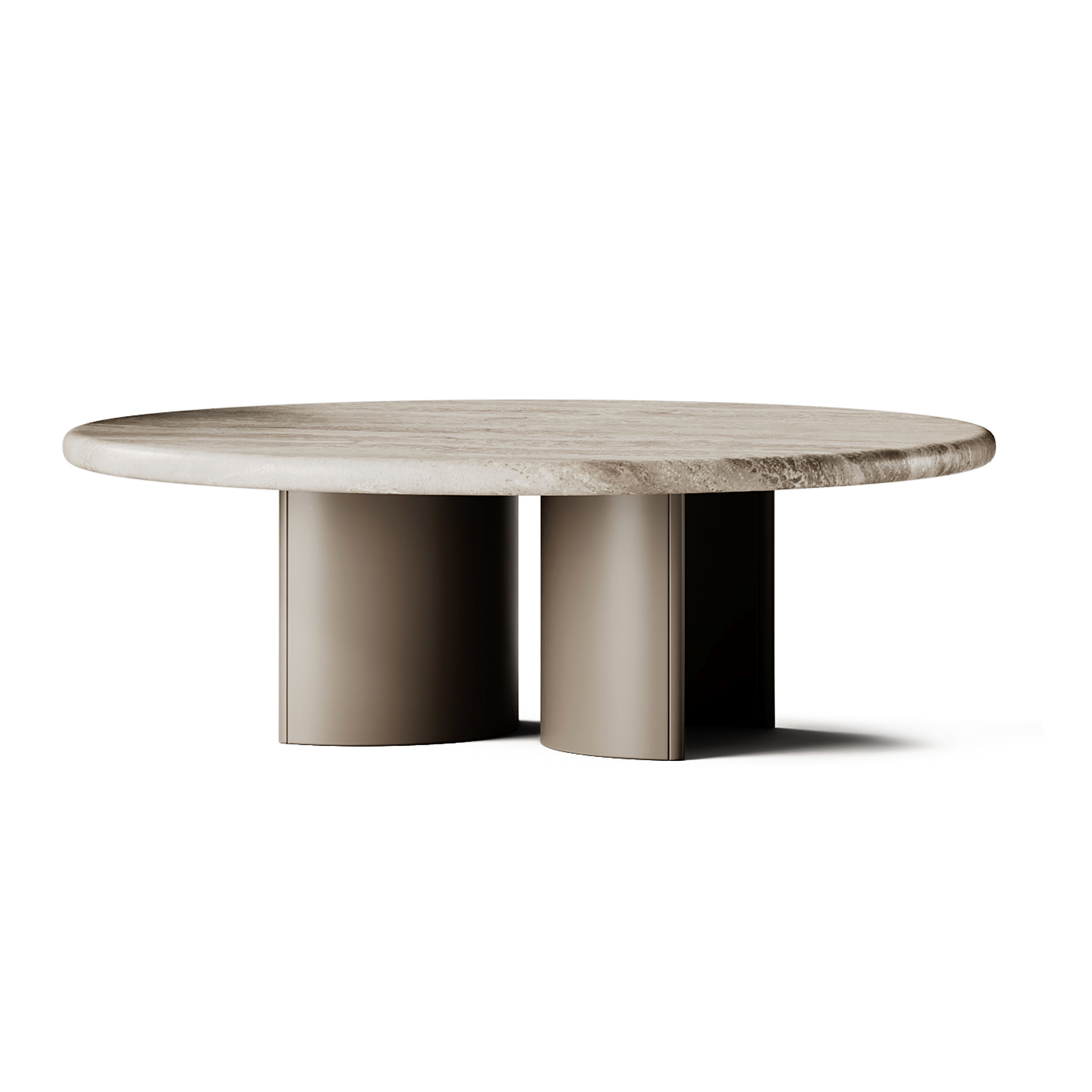 Turri Nook Round Coffee Tables 3D model_1