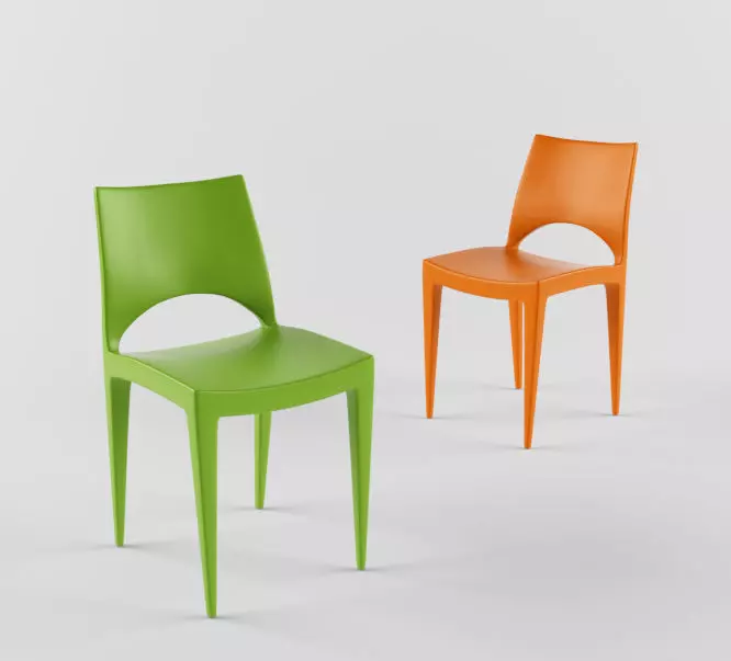 Chair Rusia Free 3D model_0