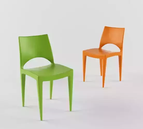 Chair Rusia Free 3D model