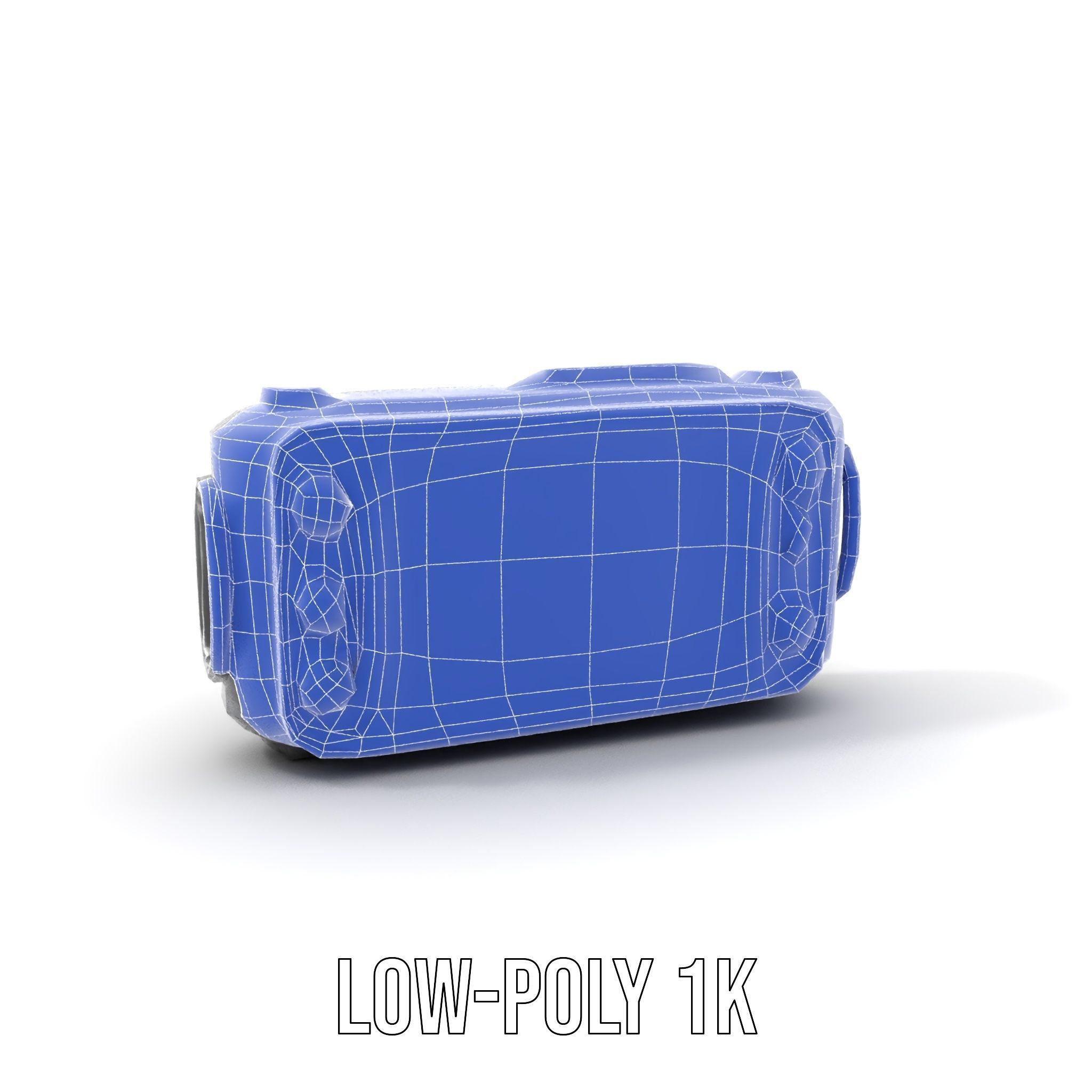 Professional Camera Interface Model Pack Low-poly 3D model_15