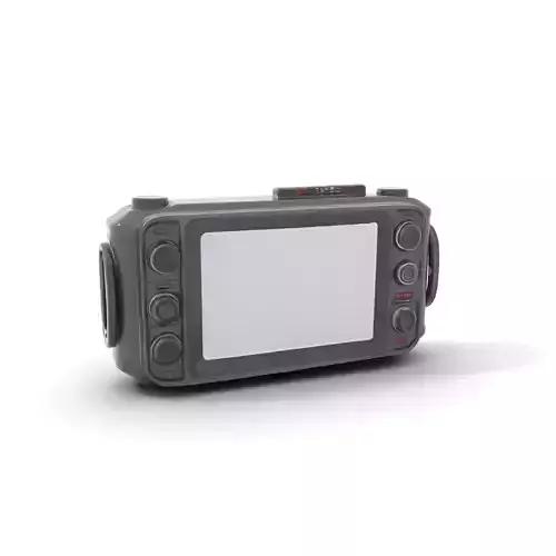 Professional Camera Interface Model Pack Low-poly 3D model