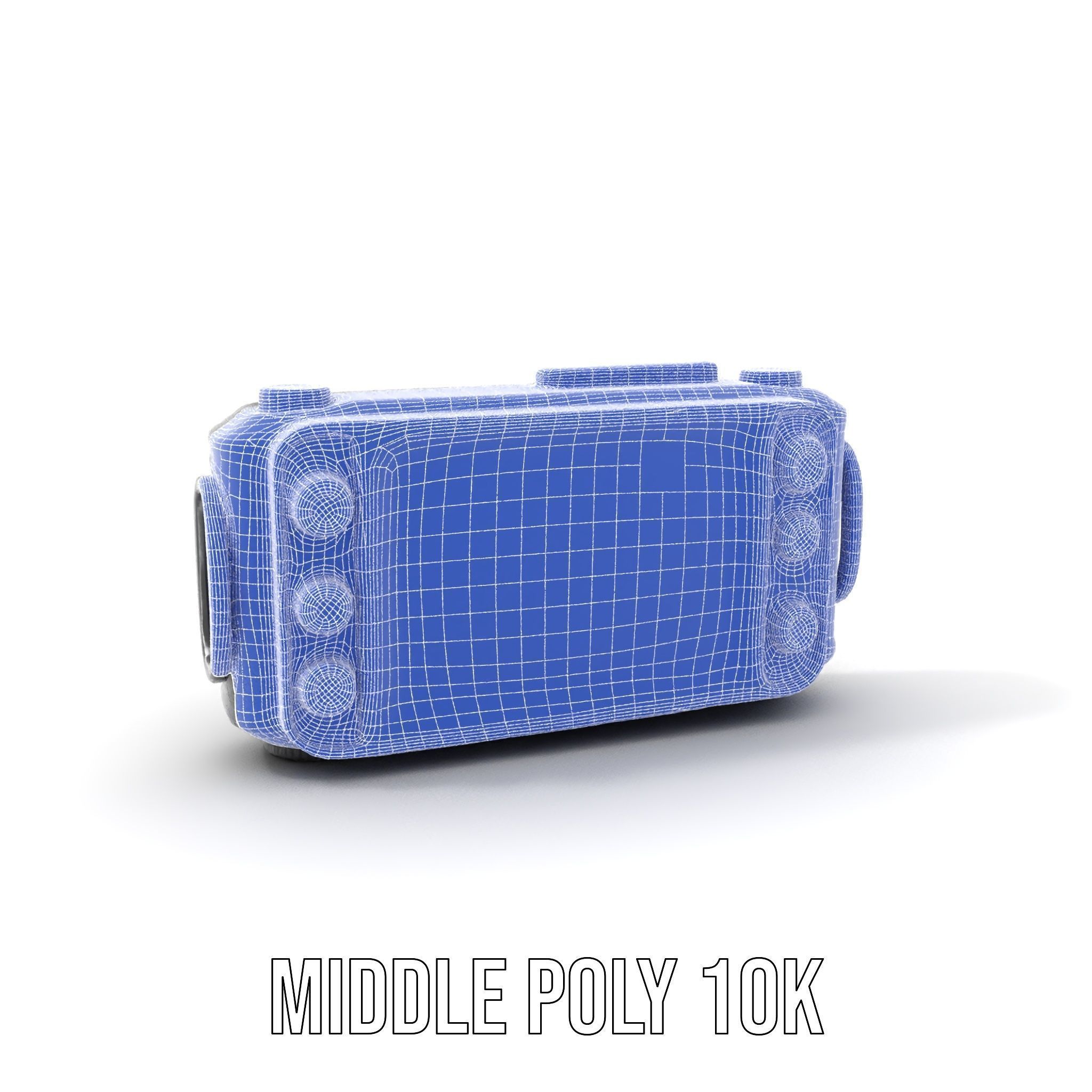 Professional Camera Interface Model Pack Low-poly 3D model_16