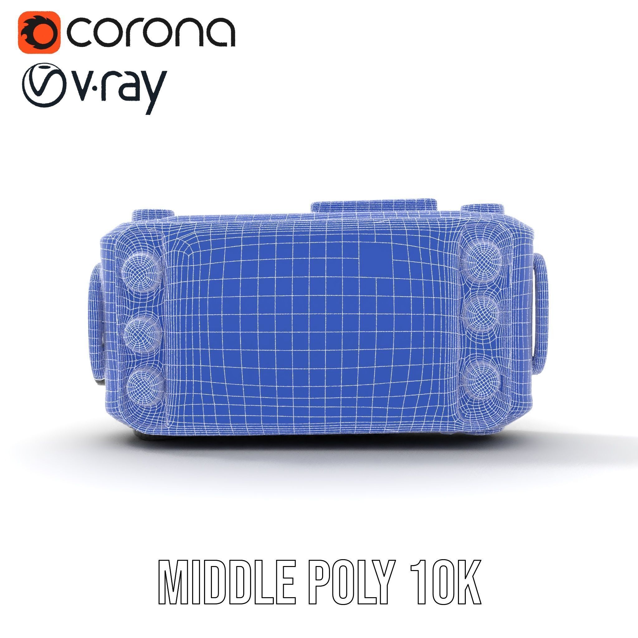 Professional Camera Interface Model Pack Low-poly 3D model_28